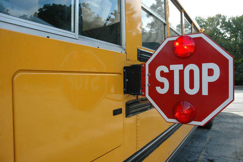 bus stop sign