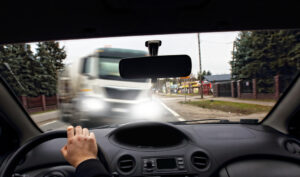 frontal-collision-of-a-car-with-a-truck